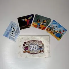 レア物 ミッキーとミニー 70周年記念カードセット切手付き - メルカリ