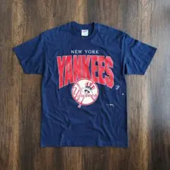 90’s Hanes NEW YORK YANKEES ダメージ Tシャツ L
