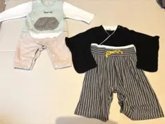 ロンパース　袴ロンパース　セット　ベビー服　男の子
