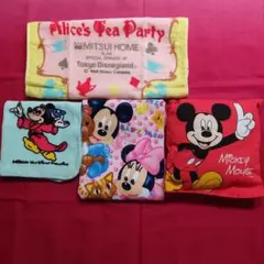 ディズニー ハンドタオル3枚 ミニクッション まとめ売り入園準備 入学準備