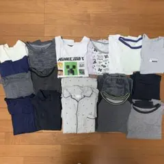 男の子 冬物 肌着 タートル パジャマ まとめ売り　130cm 大量 ユニクロ