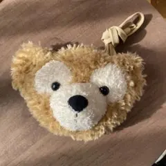 ダッフィー クマ型ポシェット ベージュ