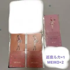 桜ミク 巡音ルカ MEIKO ラウンドワン コラボ スタンディングコースター