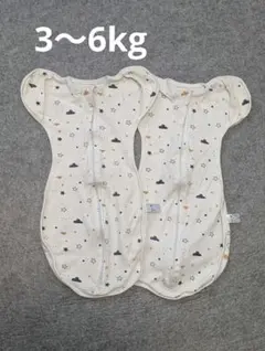 Mughart スワドル 3〜6kg　Sサイズ　2枚セット