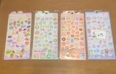 《新品》　ボンボン ドロップ シール 4枚セット ぷくぷく　立体　シール