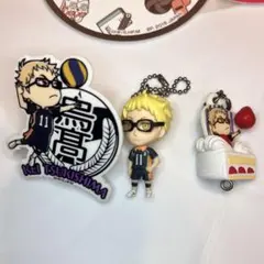 ハイキュー 月島蛍 ストラップ クリップ