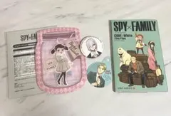 SPY×FAMILY グッズセット 映画入場者特典 缶バッジ ジッパーバッグ