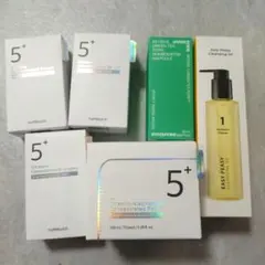 新品【ナンバーズイン イニスフリー】セラム3、クレンジング1、パッド1、美容液1