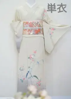 かぼちゃ様専用訪問着　単衣　単品＋帯締め　 難あり　 951F七五三　お宮参り