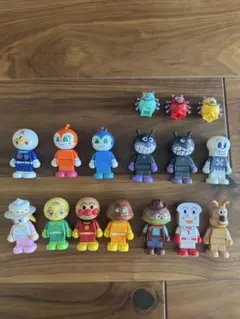 アンパンマン ブロック　フィギュアセット 16体