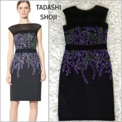 未使用タグ付き✨タダシショージ マキシ丈 ロングワンピース ドレス レース 刺繍 未使用タグ付き✨タダシショージ マキシ丈 ロングワンピース