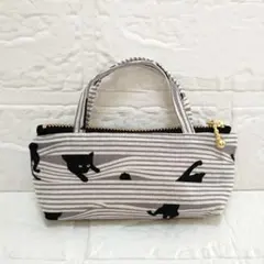 隠れん坊ネコ ファスナーミニバック 商品説明を良くお読み下さい