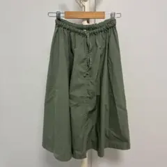 無印良品 フレアスカート カーキ Sサイズのサムネイル