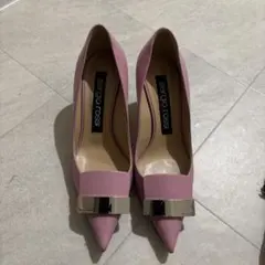 sergio rossi ピンク ハイヒール