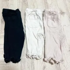 プティマイン♡レギンス　3枚セット　80
