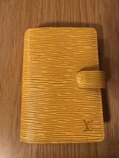 Louis Vuitton エピレザー 手帳カバー イエロー