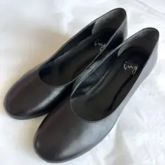 ［ing ］イング /定番ブラックパンプス・24cm 本革