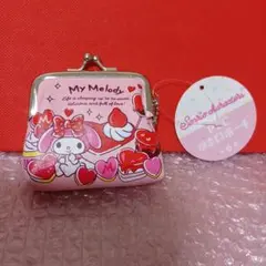 マイメロPVCがま口ポーチ　1点