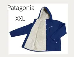 patagonia XXL ボーイズインファーノ ジャケット　ネイビー パーカー