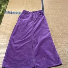 コーデュロイ タイトスカート