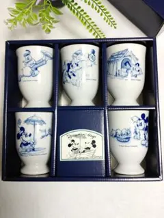 【三郷陶器】ディズニー ミッキー カップ 5客セット