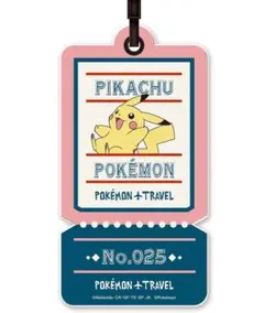 ポケモン ピカチュウ パスポートケース チケット型B