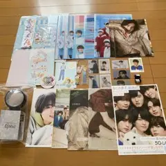 なにわ男子　まとめ売り　セット　ペンライト　会報　銀テ