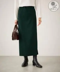 ROPÉ PICNIC トタンテレコ Iラインリブニットスカート