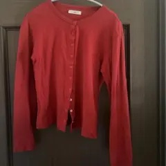ONIT COTTON RIB BUTTON CARDIGANのサムネイル