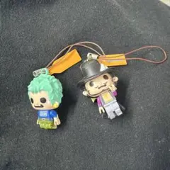 ワンピース×パンソンワークス なっちゃんおまけ ストラップ2個セット