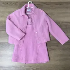 zaraキッズ　ウールジャケットワンピースセット