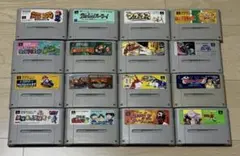 スーパーファミコンソフトセット　まとめ売り16本