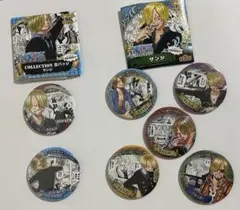 ワンピース　缶バッジ　サンジ　7点セット