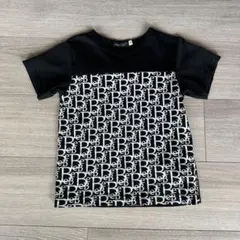 BeBe ベベ モノグラム柄 半袖Tシャツ ブラックのサムネイル