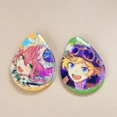 あんさんぶるスターズ 姫宮桃李 春川宙 缶バッジ 2点セット