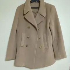 ピーコート　ベージュ　フランス製