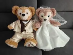 ダッフィ　シェリーメイ ウエディング　コスチューム 結婚式　ブライダル衣装