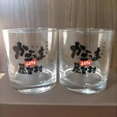 ガラス製 ロックグラス 2個セット かごっま屋台村