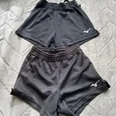 Mizuno 黒 ゲームショートパンツ　150センチ