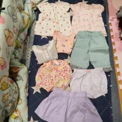 ベビー　半袖　70　80 女の子　まとめ売り　　美品