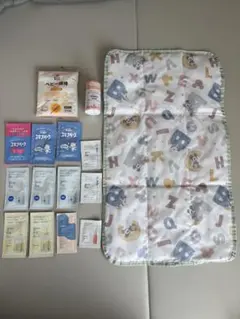 ベビー用品まとめ売り　ベビー綿棒、オムツ替えシート、スキナベーブ、ママ&キッズ