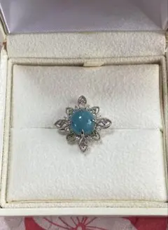 K18WG パライバトルマリン2ct ネックレストップ【美品】のサムネイル