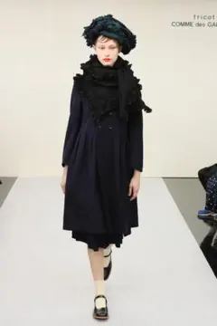 tricot garcons ウール 縮絨 フリル マフラー ポケットのサムネイル