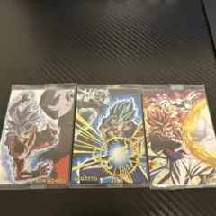 ドラゴンボール トレーディングカード 3枚セット