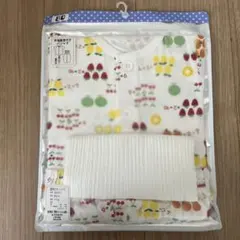 新品 ベビーパジャマ 半袖 腹巻付き フルーツ柄 80cmのサムネイル