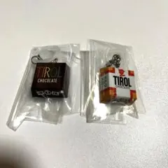 チロルチョコ めじるしアクセサリー コーヒーヌガー ミルクヌガー