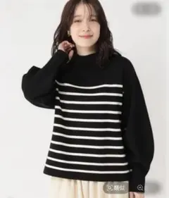 studio CLIP ✳︎12ゲージアソートバルーンスリーブニットプルオーバー