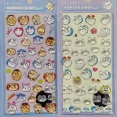 モモンガ&全員　ちいかわ第2弾　ボンボンドロップシール