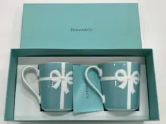 【ティファニー　ブルーボックスマグ】ペアカップ