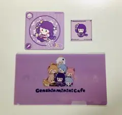 原神 雷電将軍 minini Cafe コースター ミニカード マルチケース